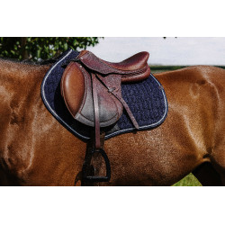 Almofada de sela Equithème Eclat Marinho Azul-marinho Almofada de sela Equithème Eclat Marinho Azul-marinho