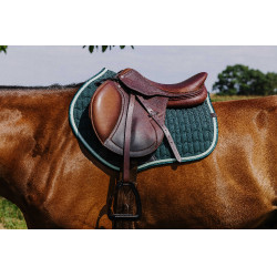 Almofada de sela Equithème Eclat Verde