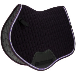 Almofada de sela Equithème Eclat Violeta