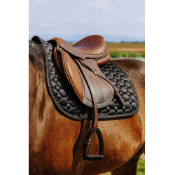 Almofada de sela Equithème Pretty Preto