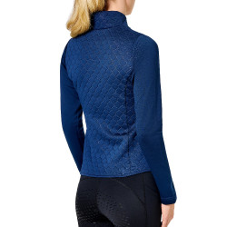 Casaco Equestrian Stockholm Next Generation feminino Marinho Azul-marinho