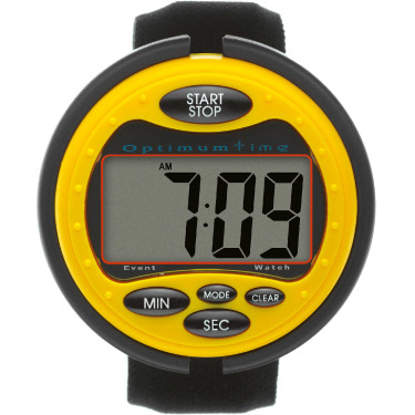 Cronômetro Optimum Time Amarelo