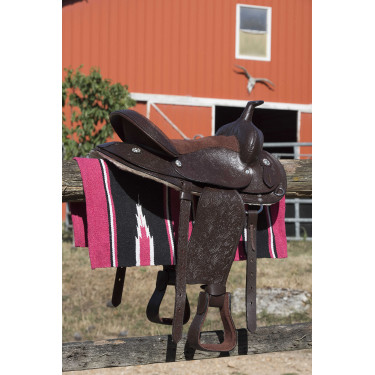 Westride Navajo Teppich Baumwolle/Acryl Rosa / preto / branco Westride Navajo Teppich Baumwolle/Acryl Rosa / preto / branco