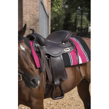 Westride Navajo Teppich Baumwolle/Acryl Rosa / preto / branco Westride Navajo Teppich Baumwolle/Acryl Rosa / preto / branco