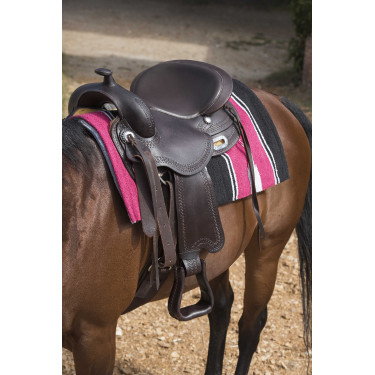 Westride Navajo Teppich Baumwolle/Acryl Rosa / preto / branco Westride Navajo Teppich Baumwolle/Acryl Rosa / preto / branco