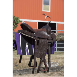 Westride Navajo Teppich Baumwolle/Acryl Violeta / preto / branco