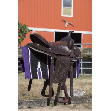 Westride Navajo Teppich Baumwolle/Acryl Violeta / preto / branco