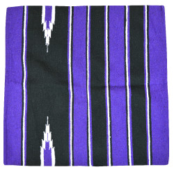 Westride Navajo Teppich Baumwolle/Acryl Violeta / preto / branco
