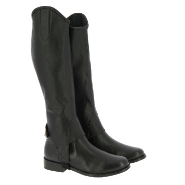 Mini-chaps Norton Stretch granulado Preto