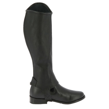 Mini-chaps Norton Stretch granulado Preto