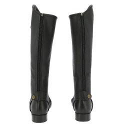 Mini-chaps Norton Stretch granulado Preto