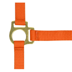 Cabresto de nylon para potro Laranja