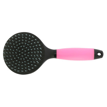 Escova para crina Hippo-Tonic Gel Fúcsia neon Rosa
