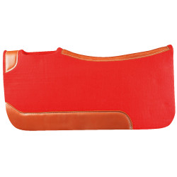 Almofada para cavalo Westride feltro 16 mm Vermelho