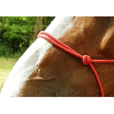 Caveção etológico corda Fina Vermelho Caveção etológico corda Fina Vermelho