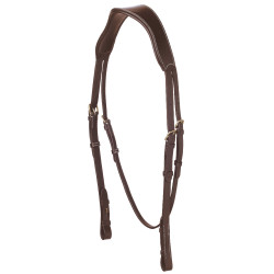 Cabeçada anatômica larga Eric Thomas Pro Havana Castanho Cabeçada anatômica larga Eric Thomas Pro Havana Castanho