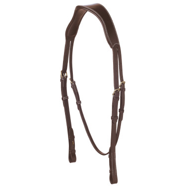 Cabeçada anatômica larga Eric Thomas Pro Havana Castanho Cabeçada anatômica larga Eric Thomas Pro Havana Castanho