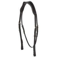 Cabeçada anatômica larga Eric Thomas Pro Preto