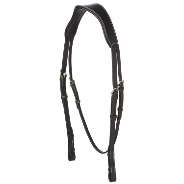 Cabeçada anatômica larga Eric Thomas Pro Preto