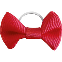 Laços para trança Equithème em tecido, conjunto com 20 unidades Vermelho