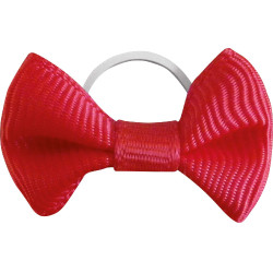 Laços para trança Equithème em tecido, conjunto com 20 unidades Vermelho