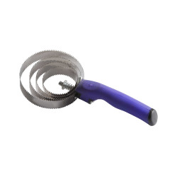 Raspadeira metálica redonda com cabo Soft Violeta