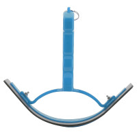 Faca de calor curvada P.V.C. Azul