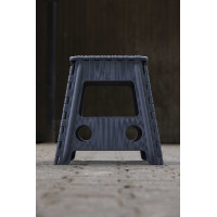 Banco-escada dobrável Hippo-Tonic Grip Cinzento