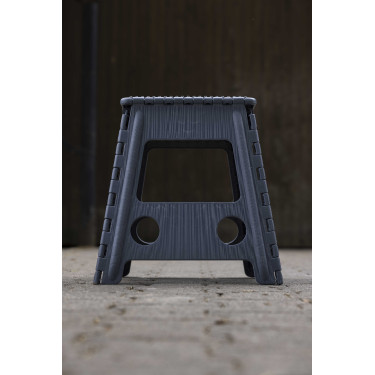 Banco-escada dobrável Hippo-Tonic Grip Cinzento