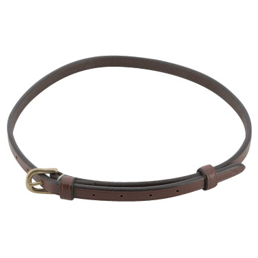 Tira de 9 mm para focinheira combinada Eric Thomas Pro Havana Castanho