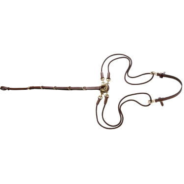 Gogue com polias Eric Thomas Pro Havana Castanho