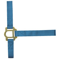 Caveção de nylon dupla espessura com fechos de fivela Norton Turquesa Azul