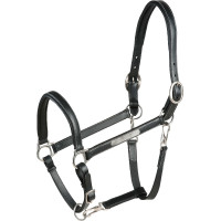 Cabresto de couro grooming Eric Thomas Pro Preto