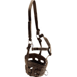 Mordaça de nylon Chocolate Castanho Mordaça de nylon Chocolate Castanho