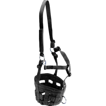 Mordaça de nylon Preto Mordaça de nylon Preto