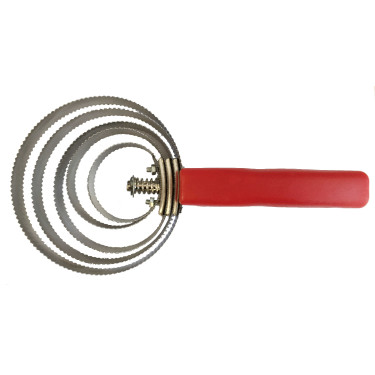 Raspadeira metálica redonda Raspadeira metálica redonda