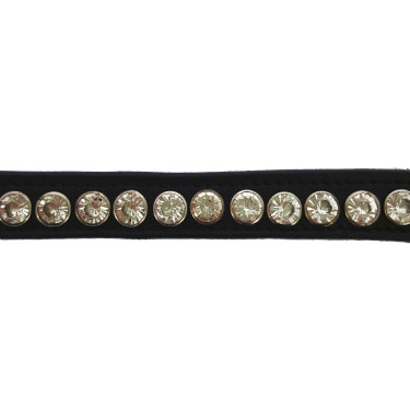 Frontal Norton Pro Strass Preto / transparente