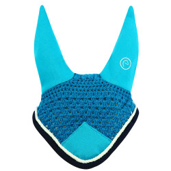 Boné anti-moscas Equithème Polyfun Turquesa / marinho Azul Boné anti-moscas Equithème Polyfun Turquesa / marinho Azul