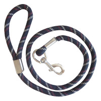 Deixe corda grossa para cão Antracite / cinza claro / branco Cinzento