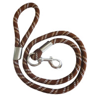 Deixe corda grossa para cão Antracite / cinza claro / branco Cinzento