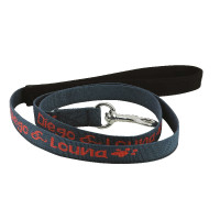 Trela de nylon Diego & Louna para cão Coral Vermelho