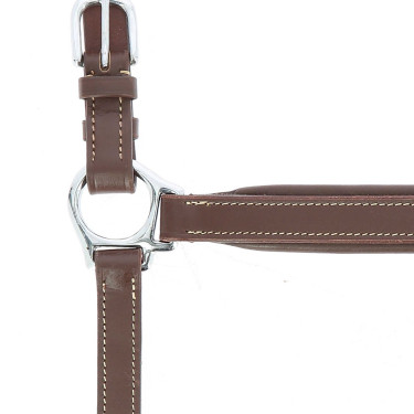 Cabeçada de couro Norton Pro Grooming Havana Castanho