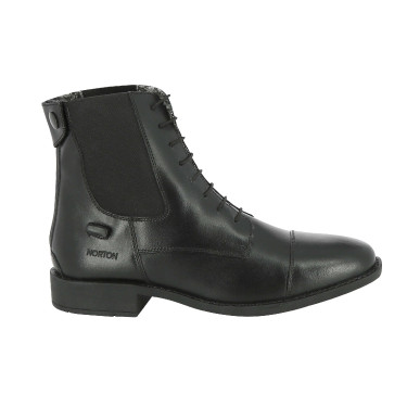 Botas Norton com cordões forradas Preto Botas Norton com cordões forradas Preto