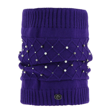 Cachecol-tubo Equithème Omega Violeta Cachecol-tubo Equithème Omega Violeta