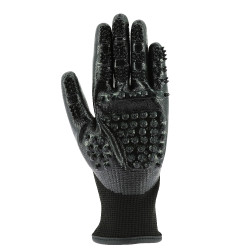 Luva de escovação anti-muda Hippo-Tonic Preto