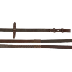 Rédeas Hunter Norton Pro 16 mm Havana Castanho Rédeas Hunter Norton Pro 16 mm Havana Castanho