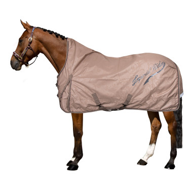 Capa de paddock Imperial Riding Super-dry 300gr Cappuccino Castanho