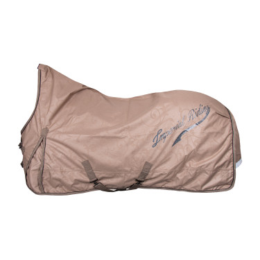 Capa de paddock Imperial Riding Super-dry 300gr Cappuccino Castanho