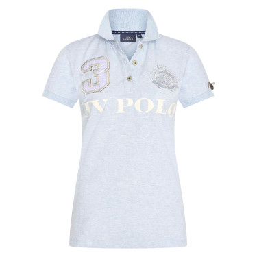 Polo Favoritas EQ HV Polo Nuvem mesclada Azul Polo Favoritas EQ HV Polo Nuvem mesclada Azul