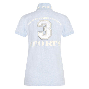 Polo Favoritas EQ HV Polo Nuvem mesclada Azul Polo Favoritas EQ HV Polo Nuvem mesclada Azul